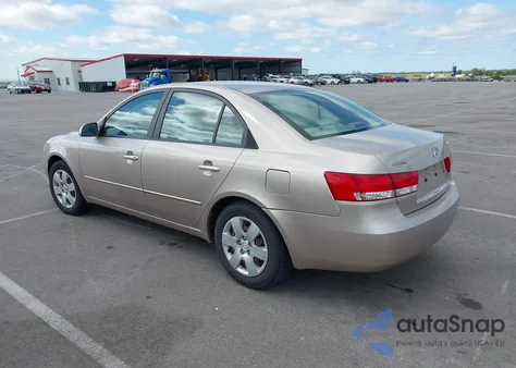 2006 Hyundai Sonata Gl из США, поврежденный, VIN 5NPET46C66H099036
